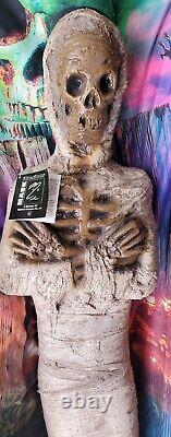 Rare Mask Illusions 2000 Latex Foam 4ft Mummy Halloween Prop New Haunted House