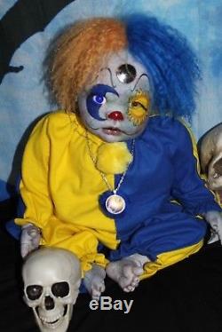 Reborn Haunted Halloween Prop Ghost Zombie Clown Baby Doll Ouja Paranormal