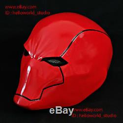 Red Hood Rebirth Helmet Halloween Costume Cosplay Mask DJ Prop Comic Con #525