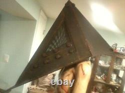 Red Pyramid Head Silent Hill Lifesize Horror Mannequin Halloween Prop Decor