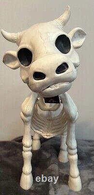 Red Shed Cow Skeleton Halloween Decoration Tractor Supply Tik Tok NEW IN HAND