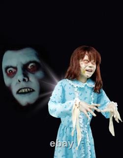Regan The Exorcist Animatronic 5 Ft Holiday Decoration Prop Spirit Halloween