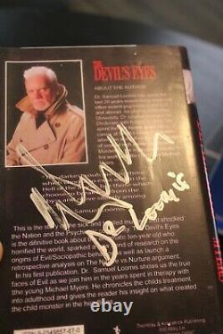 Rob Zombie's Halloween Dr Loomis Book The Devils Eyes Micheal Myers JSA