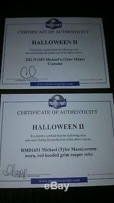 Rob Zombies Halloween 2 Screen Used Tyler Mane's Grim Reeper Robe Movie Prop