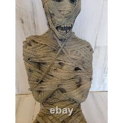 Rubber mummy corpse Halloween prop scary monster dead zombie