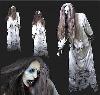 Scarefatory Female Zombie Animatronic -professional Halloween Haunted House Prop