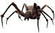 Spider 6 Ft Monstrous Posable Prop Led Eyes Haunted House Halloween Decoration
