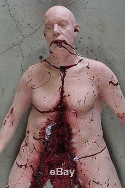 SPLIT CADAVER Haunted House Halloween Horror Prop The Walking Dead Corpse
