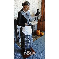 Sadie the maid life size prop made in USA christmas statue Dobson the butler