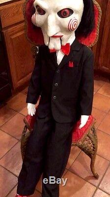 Saw Puppet Jigsaw Annabelle Doll Chucky Life Size Statue Halloween Prop 11 Mold