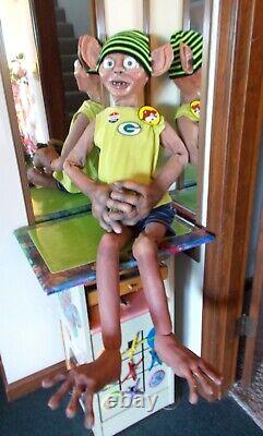 Scamper, Dummy, Life-Size Doll, Adult toy, Original Flexible, Elf, Hand-Made, Gnome USA