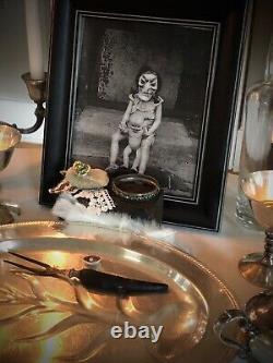 Seance in a box #2 Authentic Antique Haunted House Decor Spooky Table-scape Prop