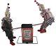 See Saw Clowns Animated Prop Clown Seesaw Halloween Haunted Decoration Carnival