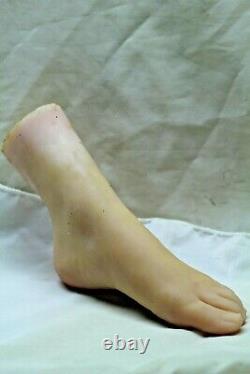 Severed Foot Left Silicone Rubber