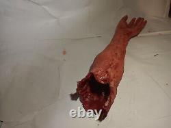 Silicone HORROR PROP severed mutilated Female arm movie quality gore halloween