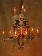 Skeleton Chandelier, With Three 33 Inch Skeletons, Halloween Prop, Skulls, New