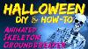 Skeleton Groundbreaker Animated Diy Halloween Prop How To Tutorial