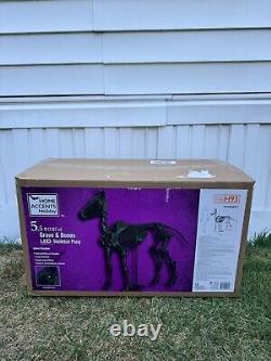 Skeleton Pony LED 5.5' Home Depot Home Accents Halloween IN-HAND SHIPS NOW