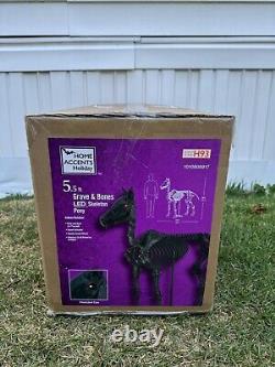 Skeleton Pony LED 5.5' Home Depot Home Accents Halloween IN-HAND SHIPS NOW