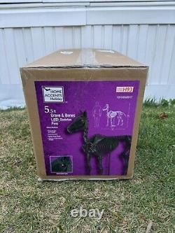 Skeleton Pony LED 5.5' Home Depot Home Accents Halloween IN-HAND SHIPS NOW