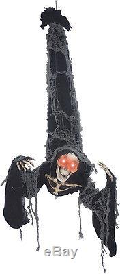 Slashing Grim Reaper Animated Decorations & Props Skeleton Halloween Corpses