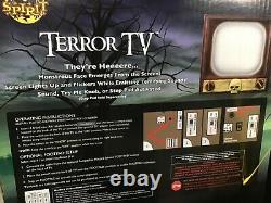 Sold Out Spirit Halloween TERROR TV Possessed animated prop Haunted
