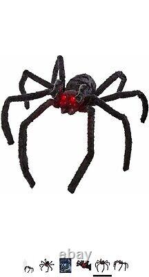 Spirit Halloween 3 Ft Deadly Creeper Animatronic Spider Prop (No Original Box)
