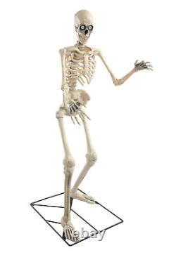 Spirit Halloween 6 Ft tall Grim Skeleton Animatronic Halloween Scary Decorations