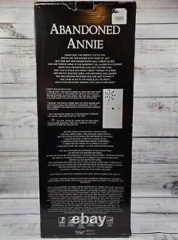Spirit Halloween Abandoned Annie With Box Halloween Animatronic Tested Works