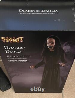 Spirit Halloween Demonic Dahlia Prop Decoration Brand New