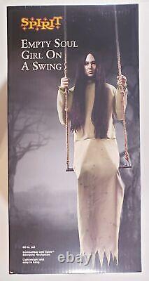 Spirit Halloween EMPTY SOUL GIRL ON A SWING Haunted House Prop Decoration NEW
