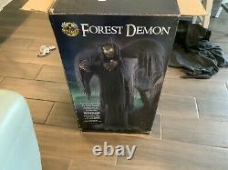 Spirit Halloween Forest Demon Animatronic Prop Rare Gemmy Sold Out Box Included