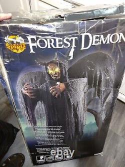 Spirit Halloween Forest Demon Halloween Animatronic Prop WithBox Parts and Repair