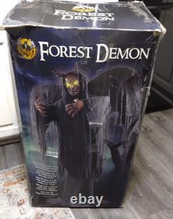 Spirit Halloween Forest Demon Halloween Animatronic Prop WithBox Parts and Repair