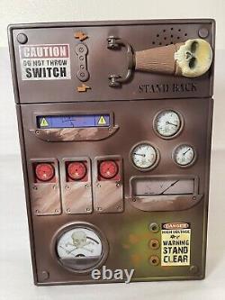 Spirit Halloween HIGH VOLTAGE BOX Scary Animated Prop Full Tested & Works RARE