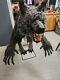 Spirit Halloween Howling Werewolf 4 Foot! Animatronic Halloween Tested Working
