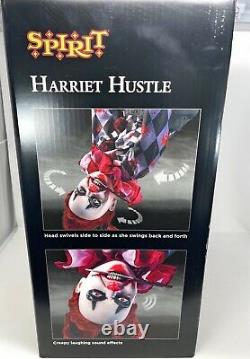 Spirit Halloween Harriet Hustle Animatronic Animated Creepy Clown Halloween Prop