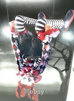 Spirit Halloween Harriet Hustle Animatronic Animated Creepy Clown Halloween Prop