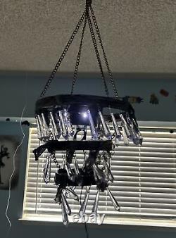 Spirit Halloween Haunted Chandelier Animatronic 2007 Retired Works Nice