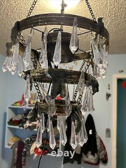 Spirit Halloween Haunted Chandelier Animatronic 2007 Retired Works Nice