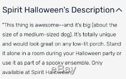 Spirit Halloween Hellhound Hidden Illusions 2005 Rare Latex Gargoyle Terror Dog