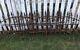 Spirit Halloween Ise Metal Rusted Fence Set Of 4 Pieces In-hand Ships Fast