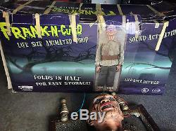 Spirit Halloween Life Size Animated Sound Frank N Cuted Electrocution Prop