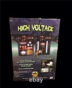 Spirit Halloween RARE High Voltage Animated/sound Throw the Switch Prop