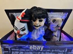 Spirit Halloween Set of 4 Animatronic Props Figure's Retired