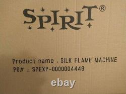 Spirit Halloween Silk Flame Machine New in box Never used