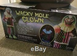 Spirit Halloween Wacky Mole Clown Animated Halloween Prop