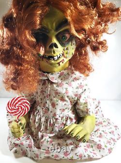 Spirit Halloween Zombie Baby Table Tot Eyeris 2013 Animated Halloween Prop Decor