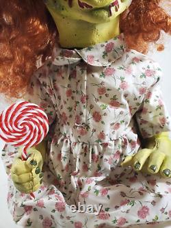 Spirit Halloween Zombie Baby Table Tot Eyeris 2013 Animated Halloween Prop Decor