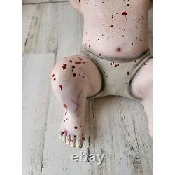 Spirit Halloween zombie baby hanging diaper wall mount blood scary monster Hallo